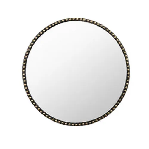 ESPEJO CIRCULAR MARCO PERLAS D50CM - Espejos, Uruguay | Decohogar