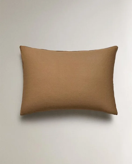 FUNDA COJÍN RAYAS en Marrón - Textiles, Uruguay | Zara Home, vista 5