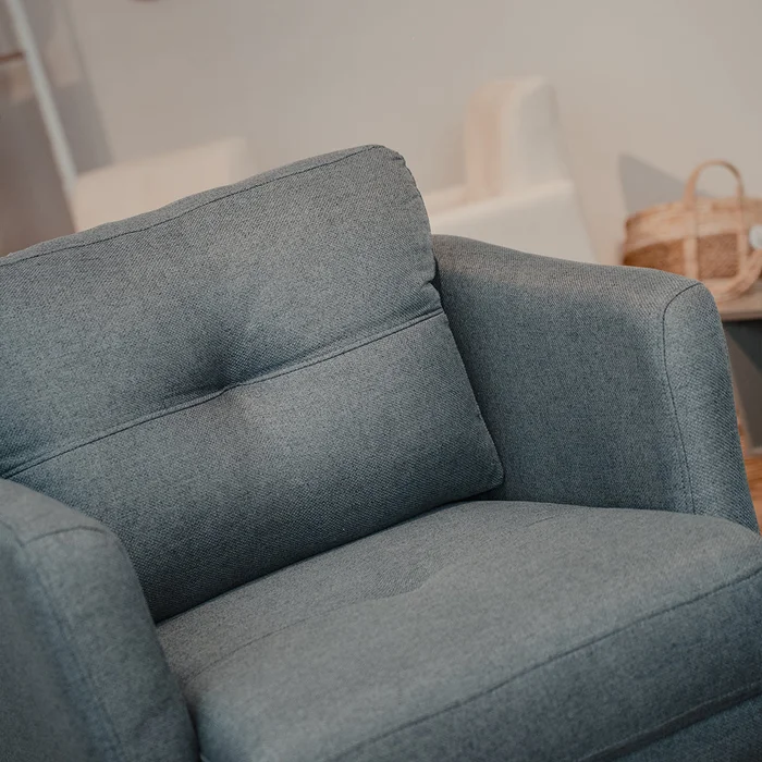 Sillon Poltrona 1 Cuerpo Trinidad - Gris Oscuro en Gris - Sillones y sofás, Uruguay | Ecowood, vista 4