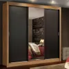 Ropero Placard Matrimonial Monaco 170CM con 1 Espejos 3 Puertas Corred - Roperos y placares, Uruguay | Balton, vista 12 de 24