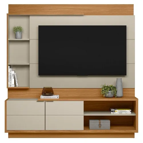 Rack Línea ATLANTA en Beige - Muebles para TV, Uruguay | Igoa