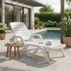 REPOSERA LETTINO PRO GARDEN BLANCA A6062 en Blanco - Muebles para el exterior, Uruguay | Alfa Ventas, vista 3 de 4