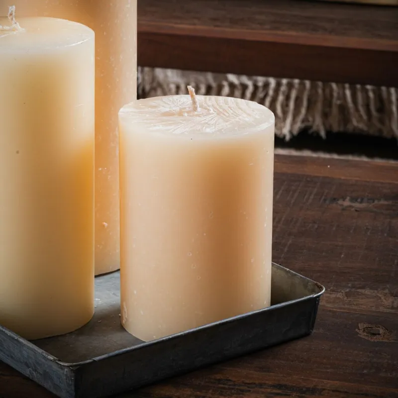 Velón 10x15 en Beige - Velas y Portavelas, Uruguay | Soho Deco