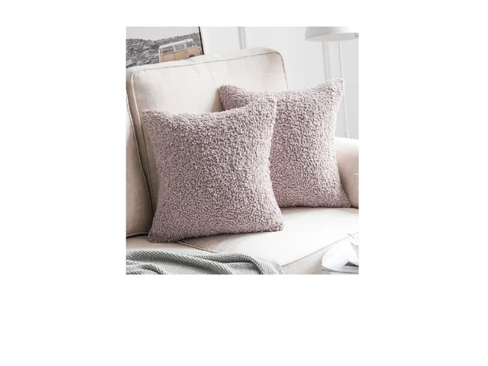 Almohadón de Corderito Pink en Rosa - Textiles, Uruguay | Finkel