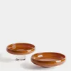 Centro de mesa Denuo de vidrio terracota - Ø34 cm en Naranja - Jarrones, Uruguay | Kavehome, vista 5 de 6