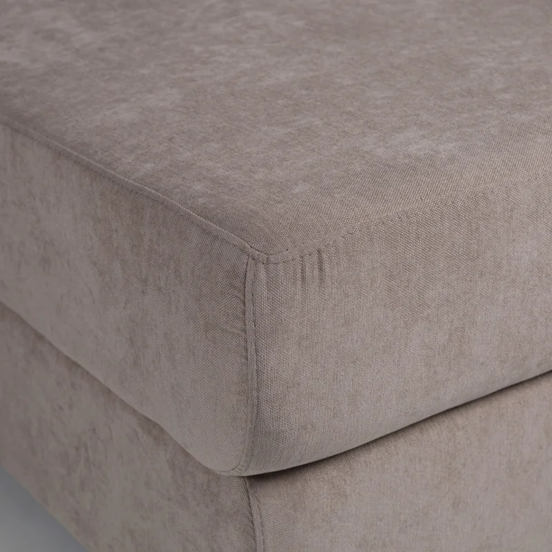 Rinconera Elyon - Tela Microfibra - Chaise derecho - 9249 (Tostado) en Beige - Sillones y sofás, Uruguay | NYR, vista 3