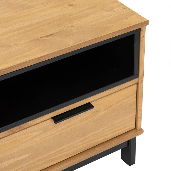 Rack Madera Maciza Línea Denver en Madera natural - Muebles para TV, Uruguay | Ecowood, vista 7