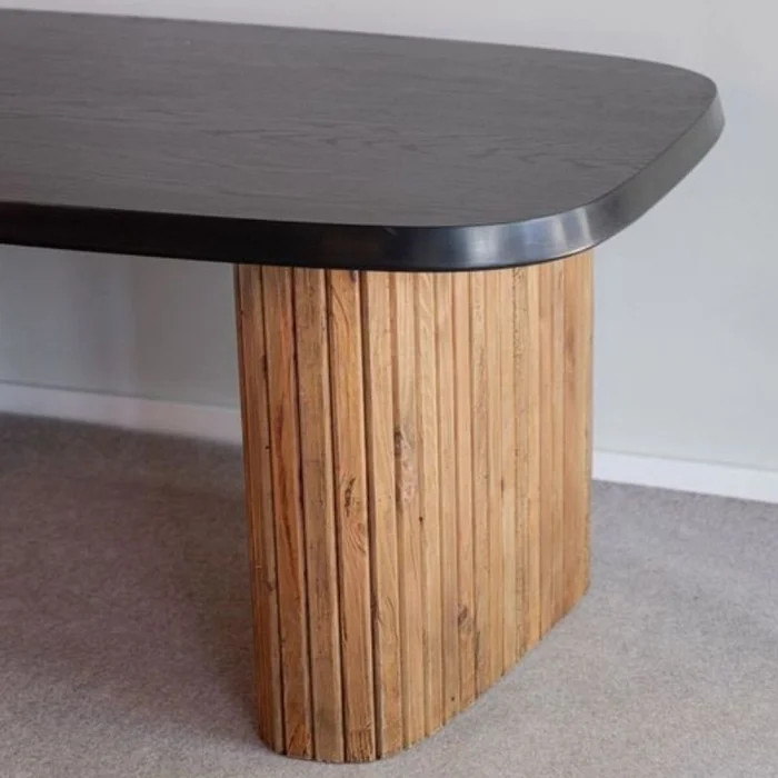 Mesa de Comedor Oslo / Madera Reciclada - Mesas de comedor, Uruguay | Fábrica Italiana, vista 2