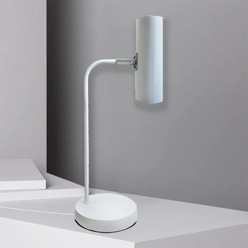 Lámpara de Mesa Córcega Blanco en Blanco - Lámparas de mesa, Uruguay | Serlux, vista 4