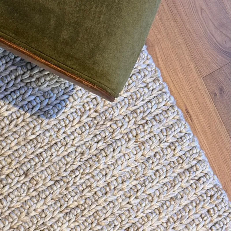 ALFOMBRA LANA MIX NUDOS/ESPIGA GRIS - Alfombras, Uruguay | Masinfinito Casa