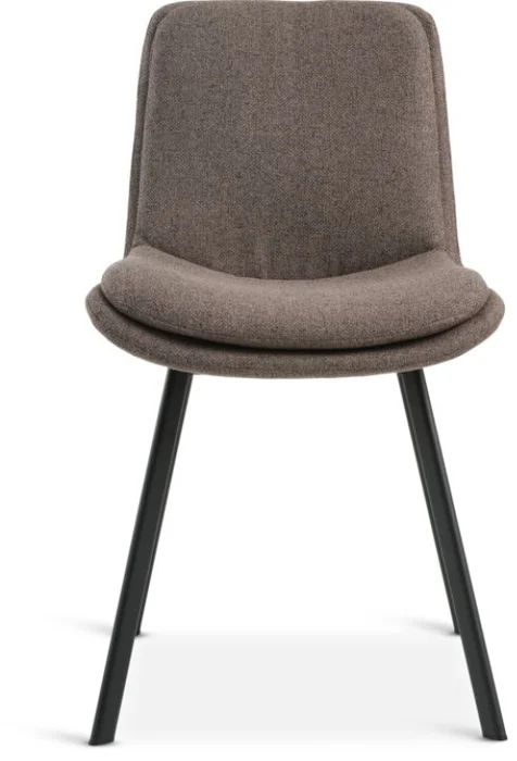 Silla de comedor MELBY arena/negro en Marrón - Sillas, Uruguay | JYSK, vista 2