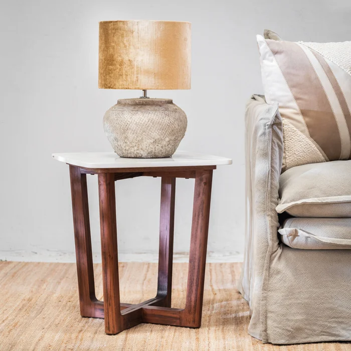 Mesa Auxiliar Dalia en Madera natural - Mesas de living, Uruguay | Aihaus