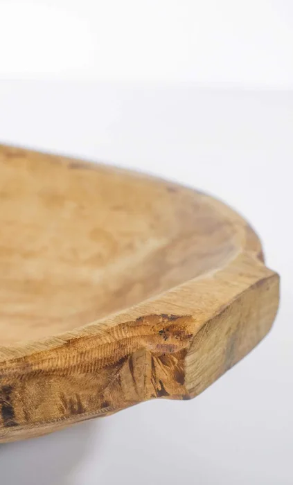 FUENTE VASOURAO OVAL G en Madera natural - Decoración, Uruguay | Fundamento Muebles, vista 3