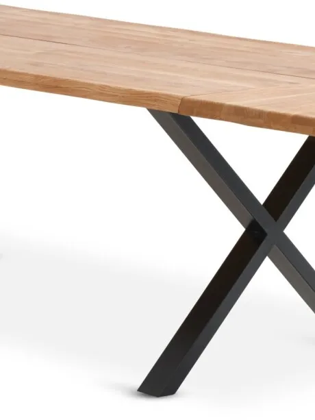 Extensión mesa ROSKILDE/ROSLEV 95x50 roble nat en Madera natural - Mesas de comedor, Uruguay | JYSK