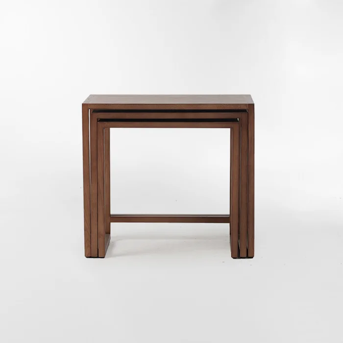 MESA AUXILIAR THE THREE MARRÓN SET x 3 en Marrón - Mesas de comedor, Uruguay | Viasono, vista 5