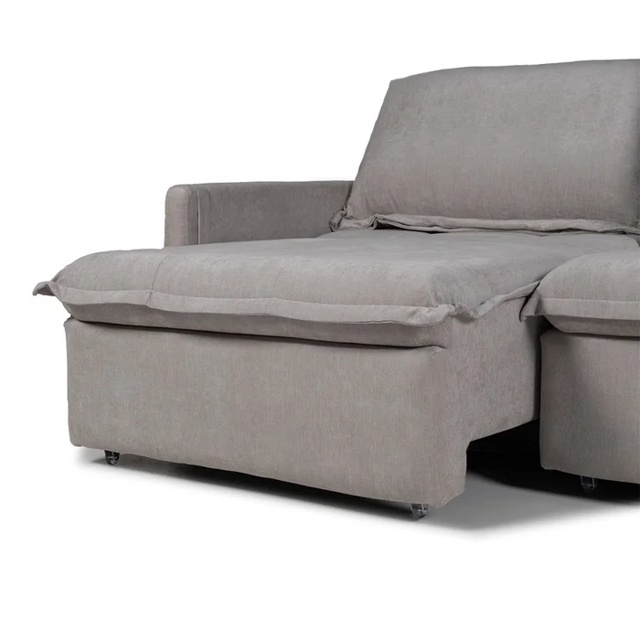 Sofá Cama Oliver - Tela Microfibra - 12074 (Ceniza) en Gris - Sillones y sofás, Uruguay | Nyr, vista 6