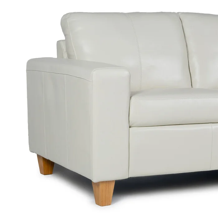 Rinconera Royale - Cuero Básico - Chaise Derecho - 509 (Off White) en Beige, Uruguay | Nyr, vista 7