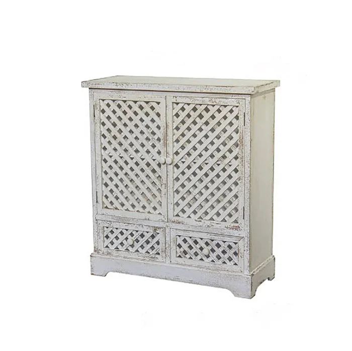 Mueble Vintage Blanco en Blanco - Aparadores y recibidores, Uruguay | Decotech, vista 4