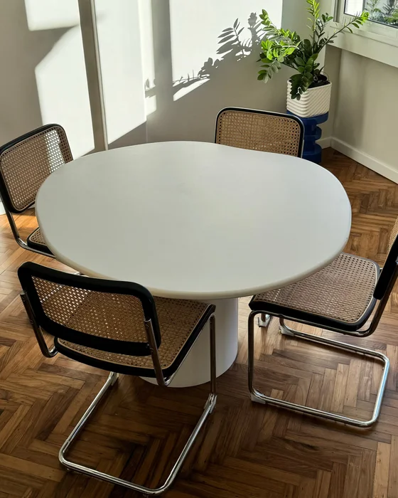 mesa Comedor Prima en Blanco - Mesas de comedor, Uruguay | Octo, vista 2