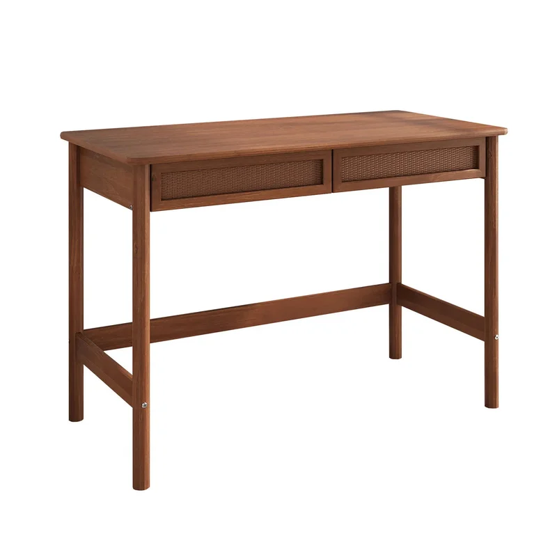 Escritorio 110cm Ratan Bilbao - Madera Maciza en Madera natural - Escritorios, Uruguay | Balton, vista 15