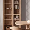 VITRINA ALTA MARINA ROBLE 98X46X204 en Madera natural - Bibliotecas, Uruguay | Masinfinito Casa, vista 2 de 2