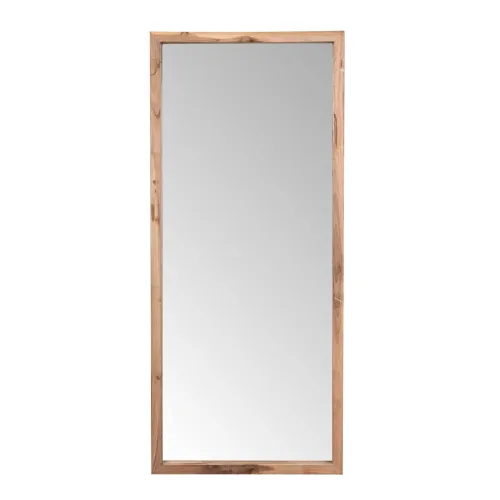 Espejo Pie 60x140cm Madera-de-teca Natural-beige Natural en Madera natural - Espejos, Uruguay | Divino