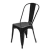 Juego de Comedor Mesa Louvre Redonda Negra 90cm + Sillas Negras Tolix - Sillas, Uruguay | Berna home, vista 4 de 4