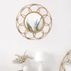 ESPEJO CIRCULOS D62CM FIBRAS NATURAL en Madera natural - Espejos, Uruguay | Koz, vista 2 de 3