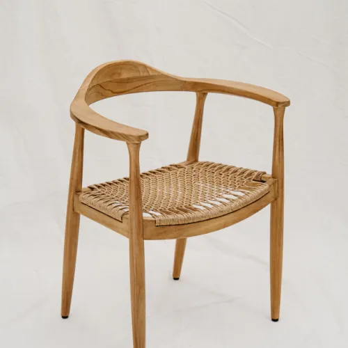 SILLA TEKA en Madera natural - Sillas, Uruguay | Sentido Jose Ignacio