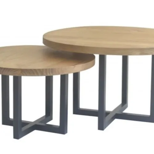 Set Mesa de Living IRON en Multicolor - Mesas de living, Uruguay | Finkel
