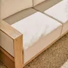 Sofá Ambra de 3 plazas de madera maciza de acacia con acabado claro 249 cm FSC 100% en Beige - Sillones y sofás, Uruguay | Kavehome, vista 3 de 10