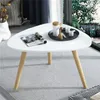 MESA CENTRICA TRIANG BAMBOO C/BLANCO 99X70X46CM en Multicolor - Mesas de comedor, Uruguay | Decohogar, vista 3 de 5