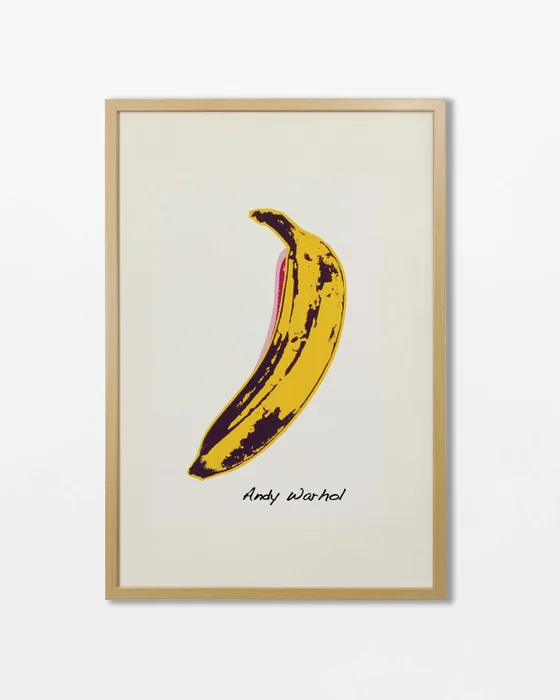 Andy Warhol - Banana en Multicolor - Láminas, Uruguay | La Cuadrería