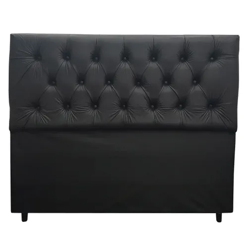 Respaldo Cabecera King Size 180 cm – Luxo Ecocuero en Negro - Respaldos de cama, Uruguay | Delta Center