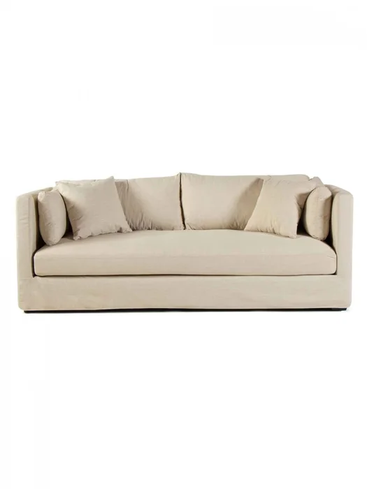 SOFA LESTAT 3,5 PLAZAS TELA HL LINEN 236X96X84H CM - Sillones y sofás, Uruguay | Vinibel