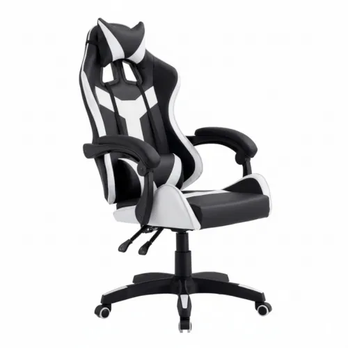 Silla Gamer Ergonomica Blanco en Blanco - Escritorios y sillas de escritorio, Uruguay | Unilux
