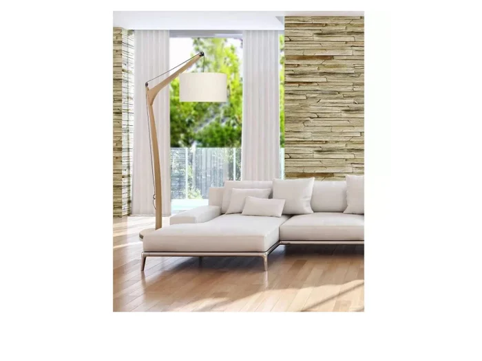 Lámpara de Pie ELECTRA en Madera natural - Lámparas de pie, Uruguay | Finkel, vista 3