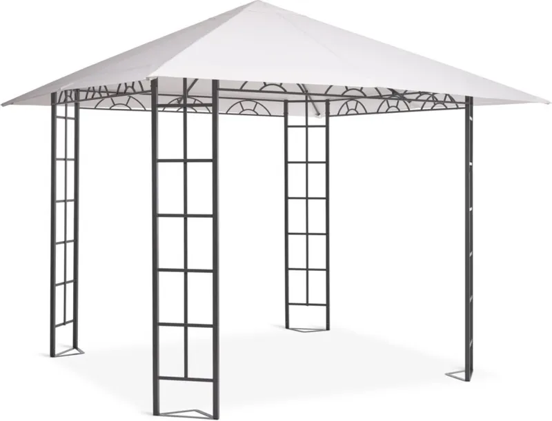 Gazebo LOFOTEN A3xL3xA2.65m blanco en Blanco - Muebles para el exterior, Uruguay | JYSK