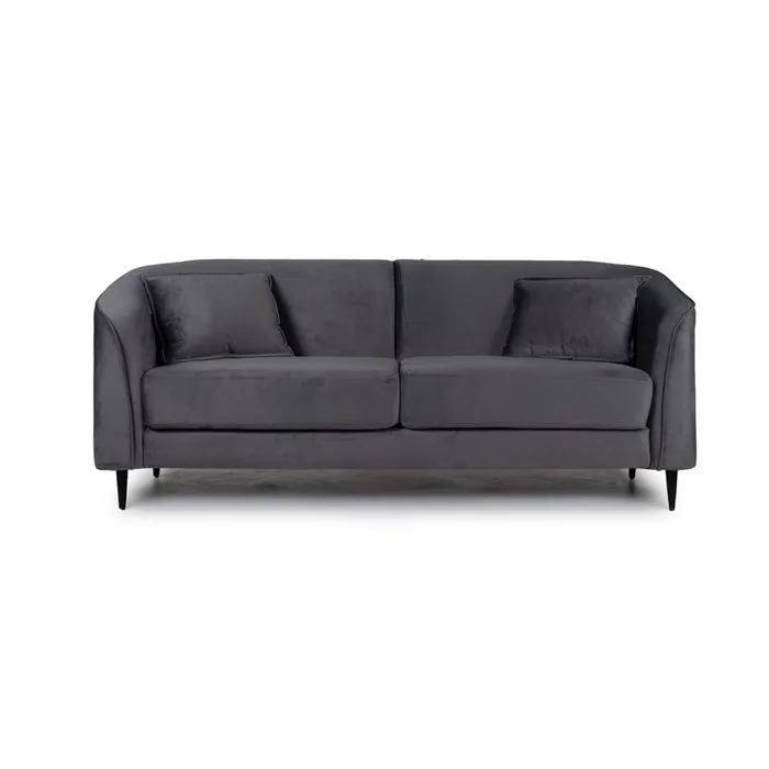 Sofá Ivy - Tela Microfibra - 3 cuerpos - 9204 en Gris - Sillones y sofás, Uruguay | NYR, vista 2