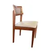 SILLA ORLA MADERA TELA 2006 50X51X83H - Sillas, Uruguay | Vinibel, vista 1 de 2