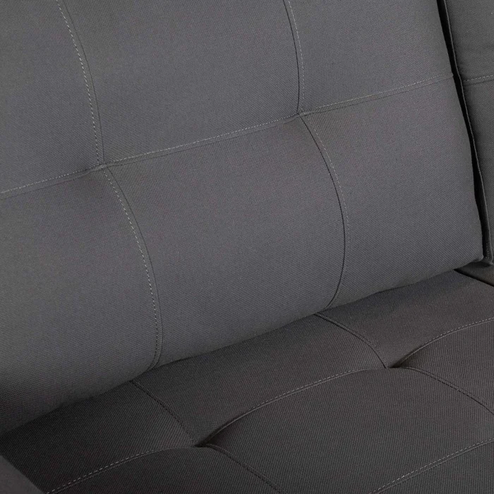 Sillón 3 Cuerpos Tela Gris Piria Gris Osc en Gris - Sillones y sofás, Uruguay | Divino, vista 5