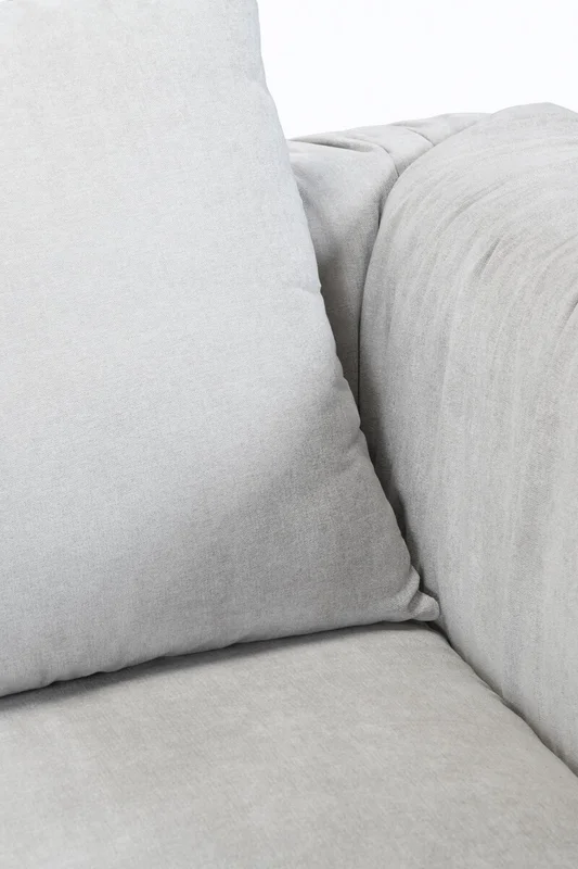 SOFA CORSO CHAISE IZQ 266X105X80CM (2PIEZAS) TELA GRIS CLARO - Sillones y sofás, Uruguay | Vinibel, vista 3