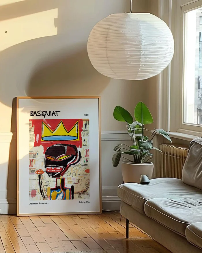 Basquiat - Grillo en Multicolor - Láminas, Uruguay | La Cuadrería, vista 2