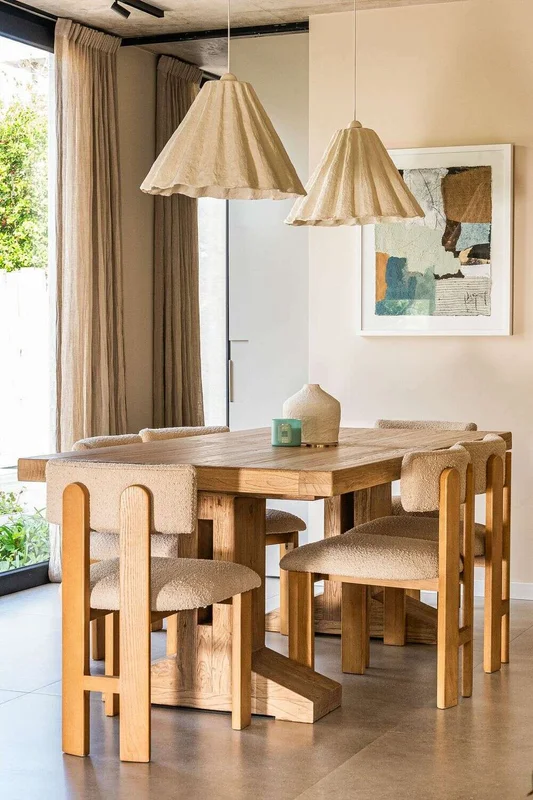 LAMPARA DE TECHO ZIA - PAPEL MACHE en Beige - Lámparas colgantes, Uruguay | La Iberica, vista 5