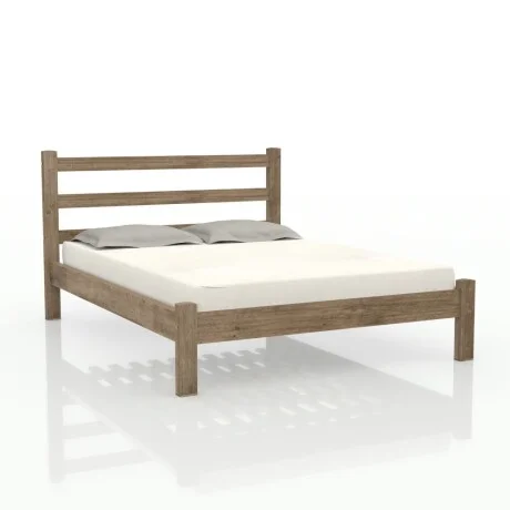 Cama 2 plazas Sofia en Marrón - Dormitorio, Uruguay | La Cueva Muebles, vista 6