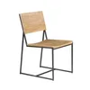 Silla De Comedor Madera-y-metal Natural-beige York en Beige - Sillas, Uruguay | Divino, vista 2 de 3