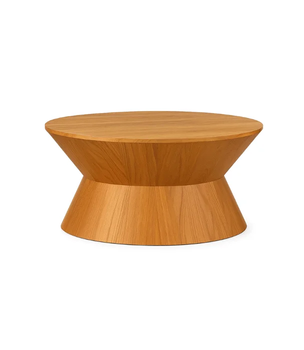 MESA RONDA TEKA D100 en Madera natural, Uruguay | Masinfinito Casa