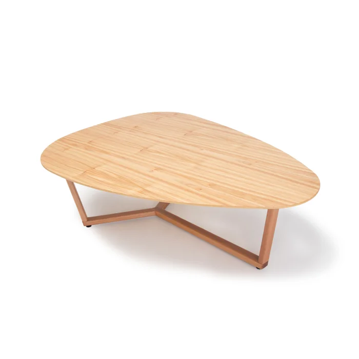 Mesa de Centro Wine - Alta - Madera Natural en Beige - Mesas de living, Uruguay | NYR, vista 2