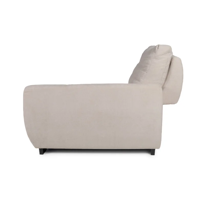 Sofá Carino (Retráctil) - Tela Microfibra - 2 cuerpos - Kruger 02-152 (Beige) en Beige - Sillones y sofás, Uruguay | Nyr, vista 6