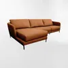 Sofá con Chaise JASPER Cognac IZQUIERDO - Sillones y sofás, Uruguay | Viasono, vista 2 de 3